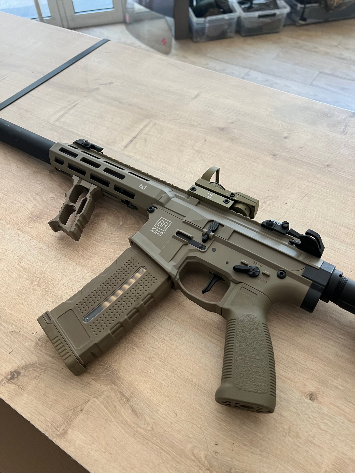 Réplique SA-F20 FLEX ETU Tan Specna Arms AEG